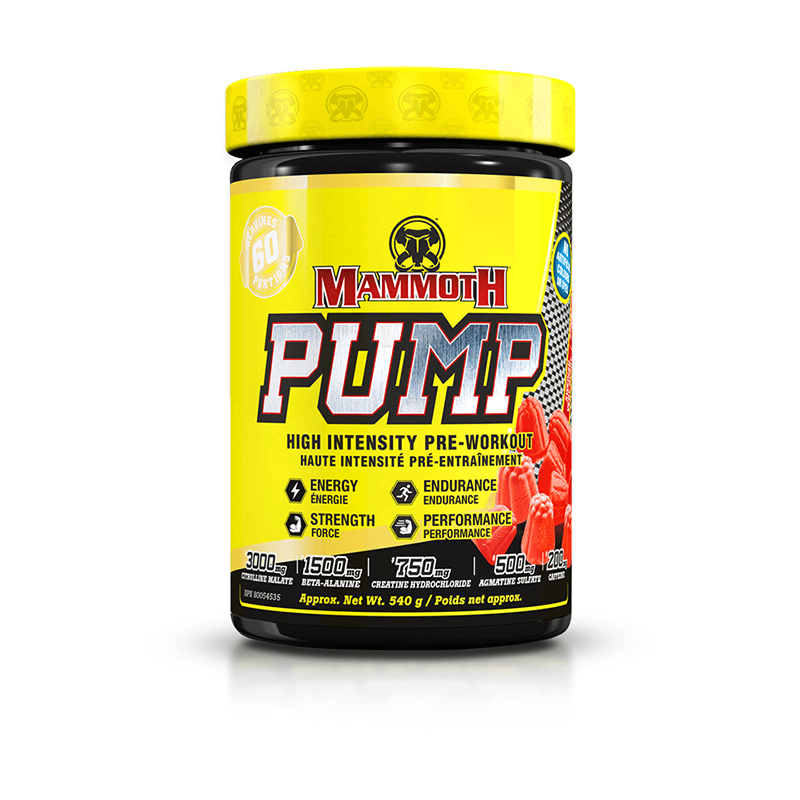 Mammoth Supplements: Pump 60 Servings