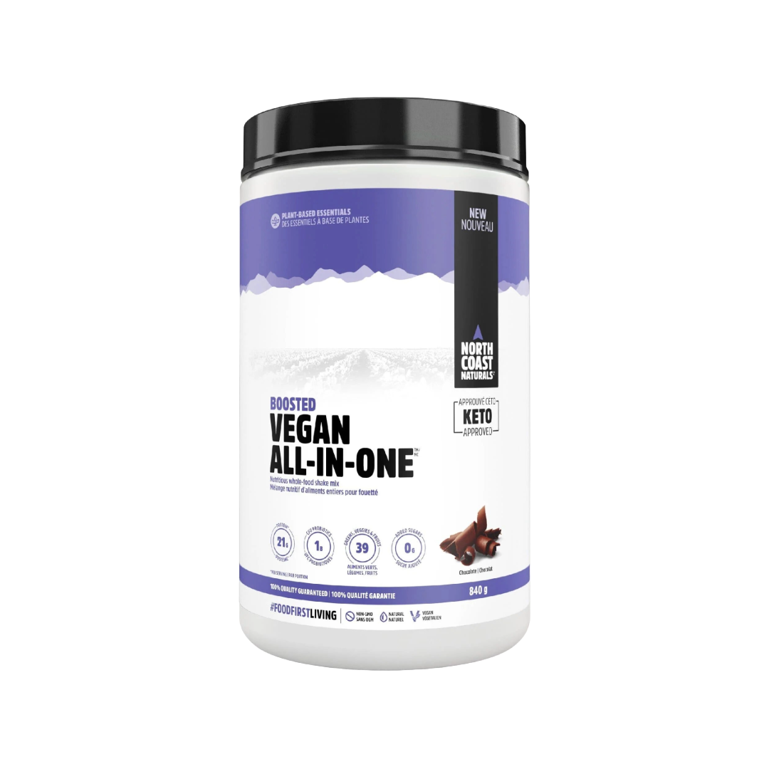 North Coast Naturals: Boosted Vegan All-IN-ONE