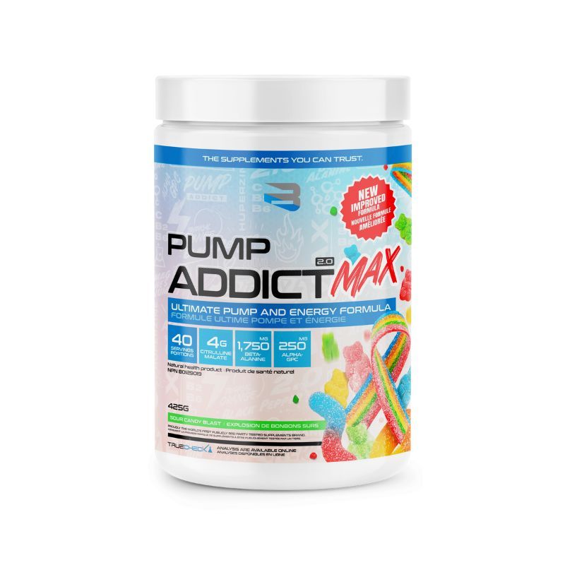 Believe Supplements: Pump Addict MAX 40 Servings