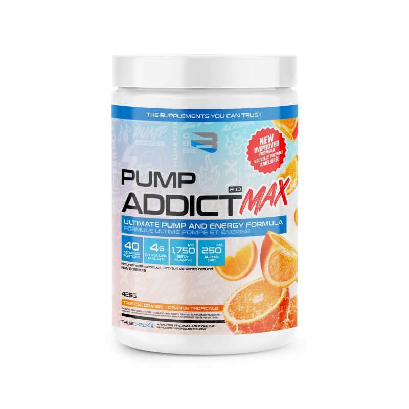 Believe Supplements: Pump Addict MAX 40 Servings