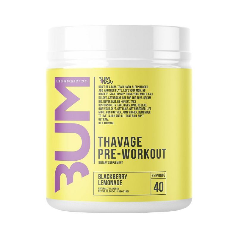 CBUM: X Raw Thavage 30 Servings