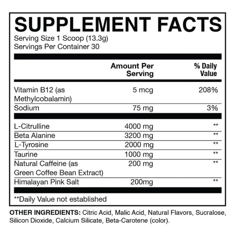 CBUM: Essential Preworkout 30 Servings