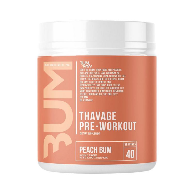 CBUM: X Raw Thavage 30 Servings