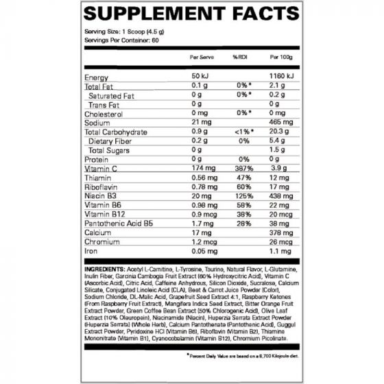 EHP Labs: OXY Shred 60 Servings