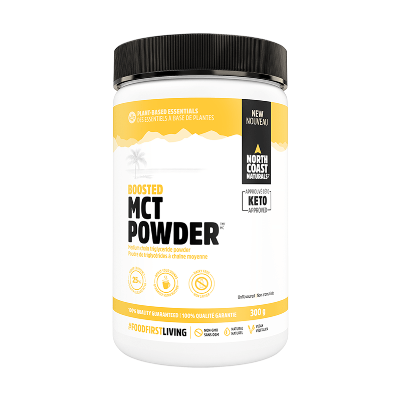 North Coast Naturals: Boosted MCT Powder 300g