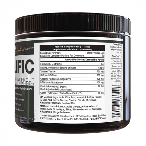 PEScience: Prolific Pre Workout
