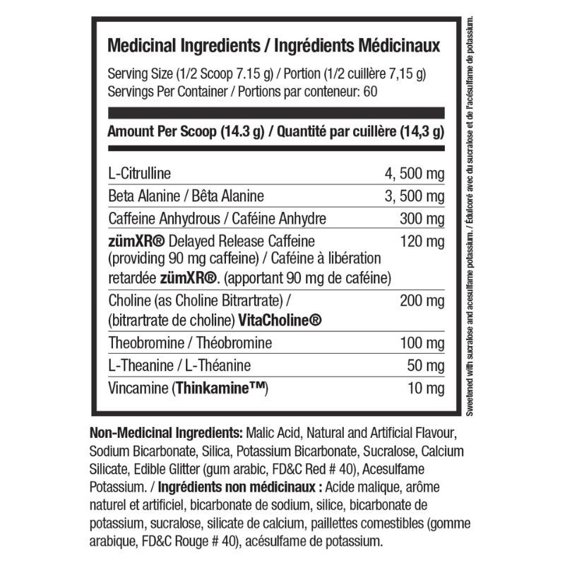 Ryse: Loaded Pre Workout 60 Servings