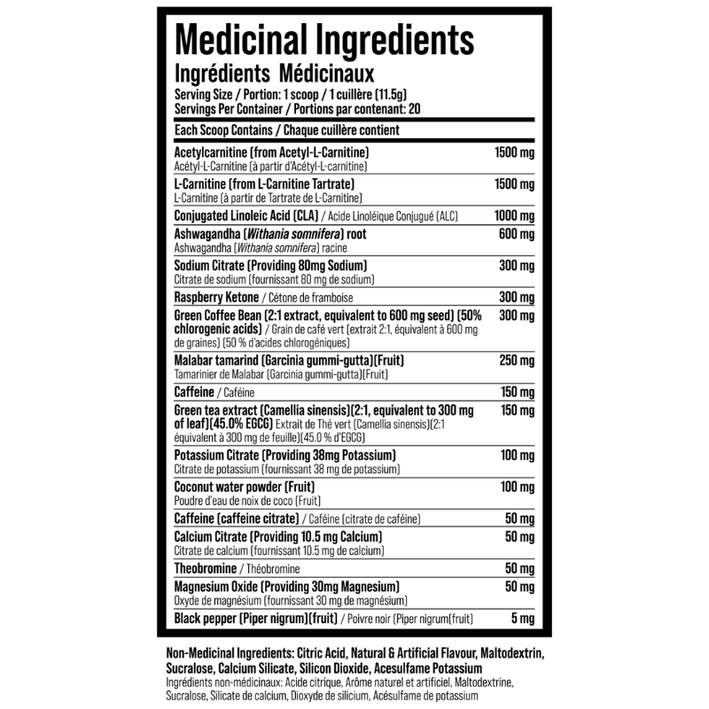 TC Nutrition: Hydraburn 20 Servings