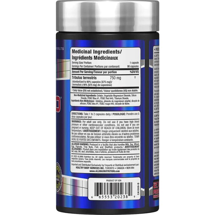 Allmax: TribX90 90 Capsules