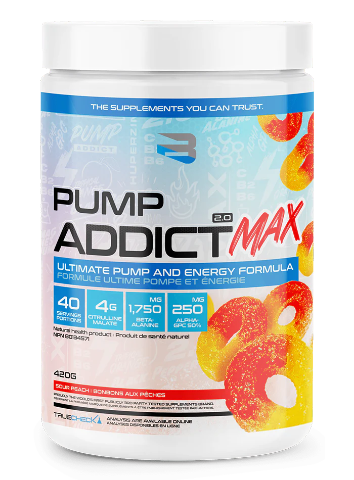 Believe Supplements: Pump Addict MAX 40 Servings
