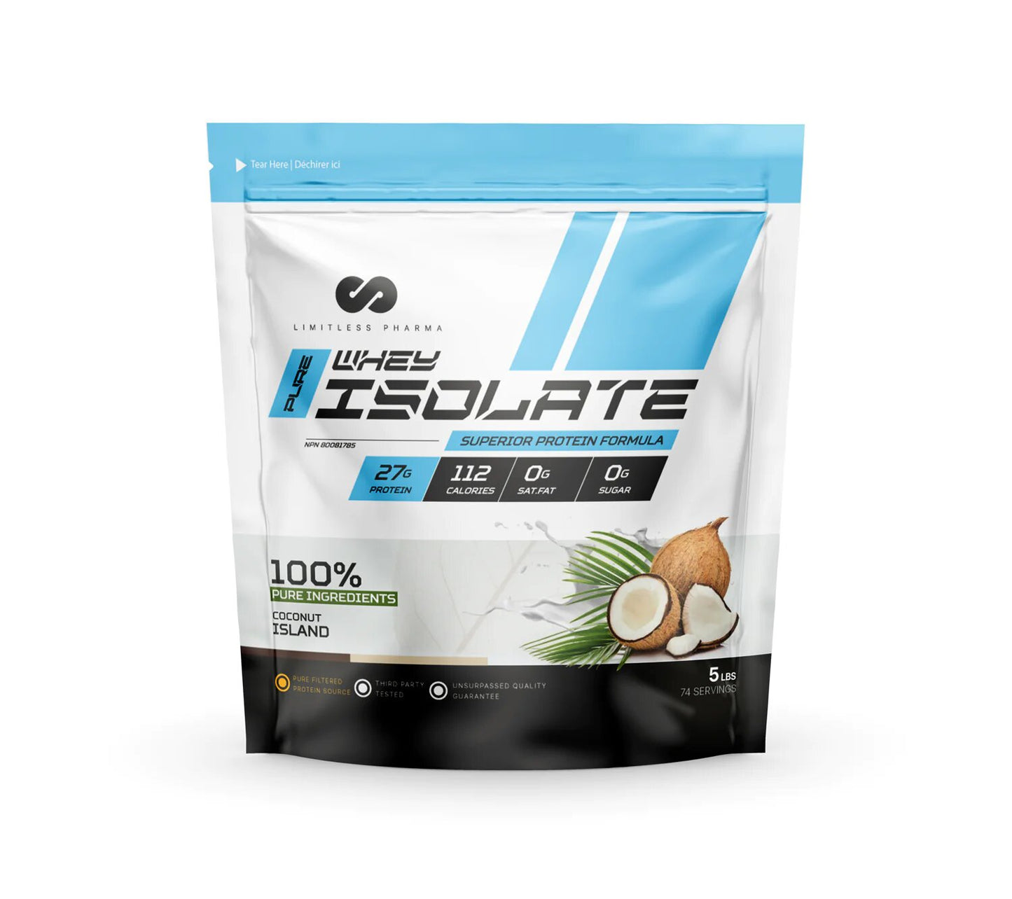 Limitless Pharma: Isolate Protein 5lbs