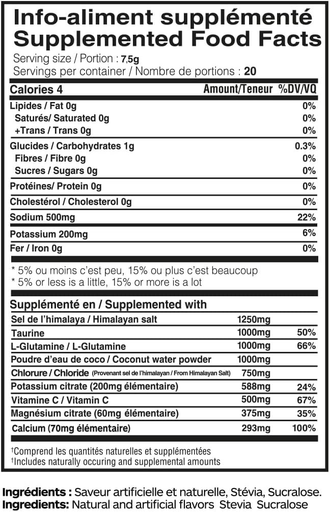Yummy Sports: Hydra+ Electrolyte Bags 20 Sticks