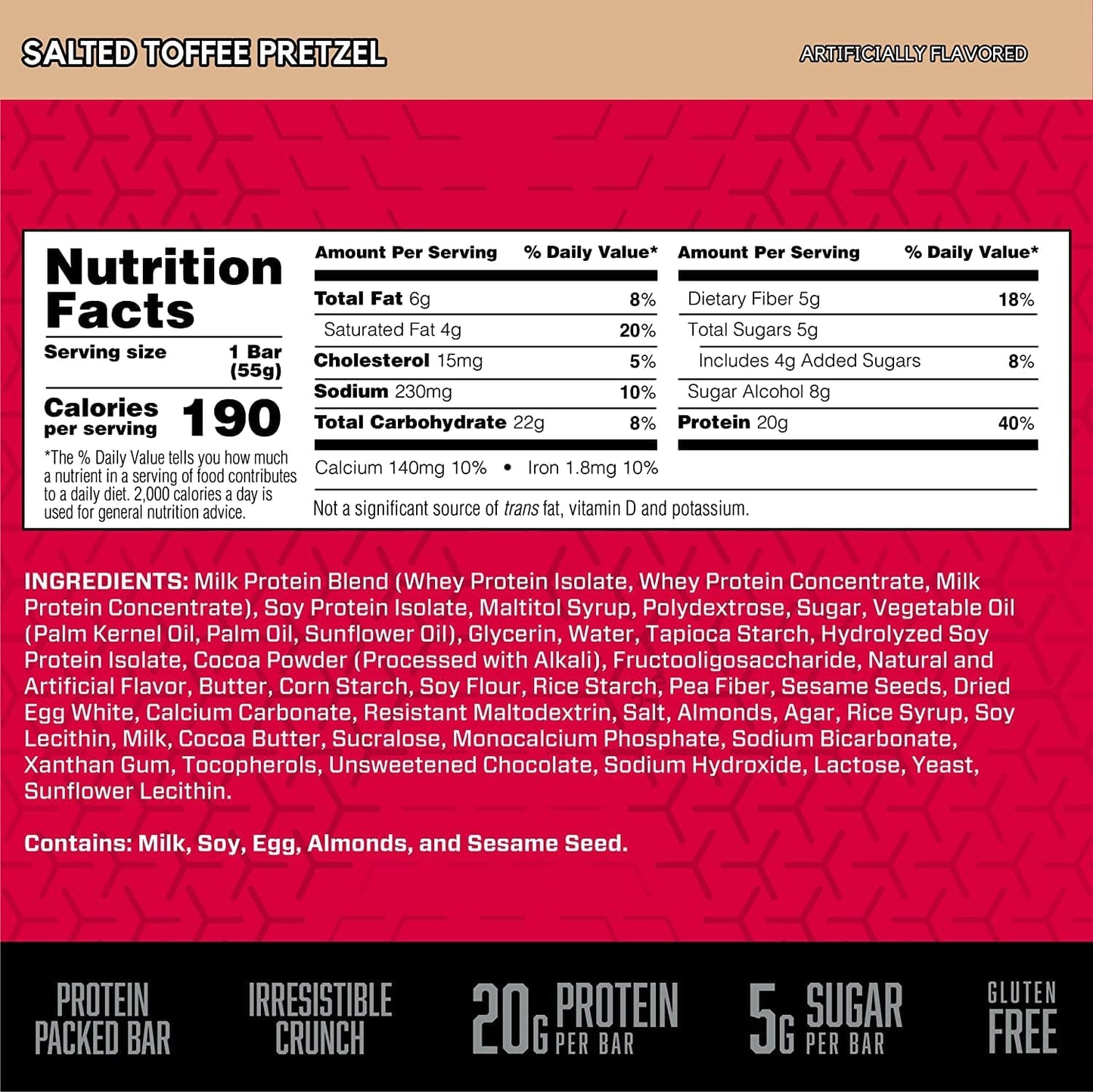 BSN: Protein Crisp Bar Box of 12