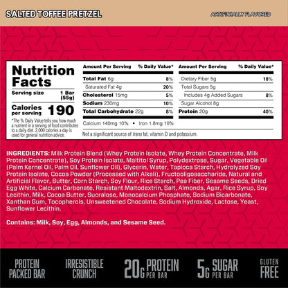 BSN: Protein Crisp Bar Box of 12