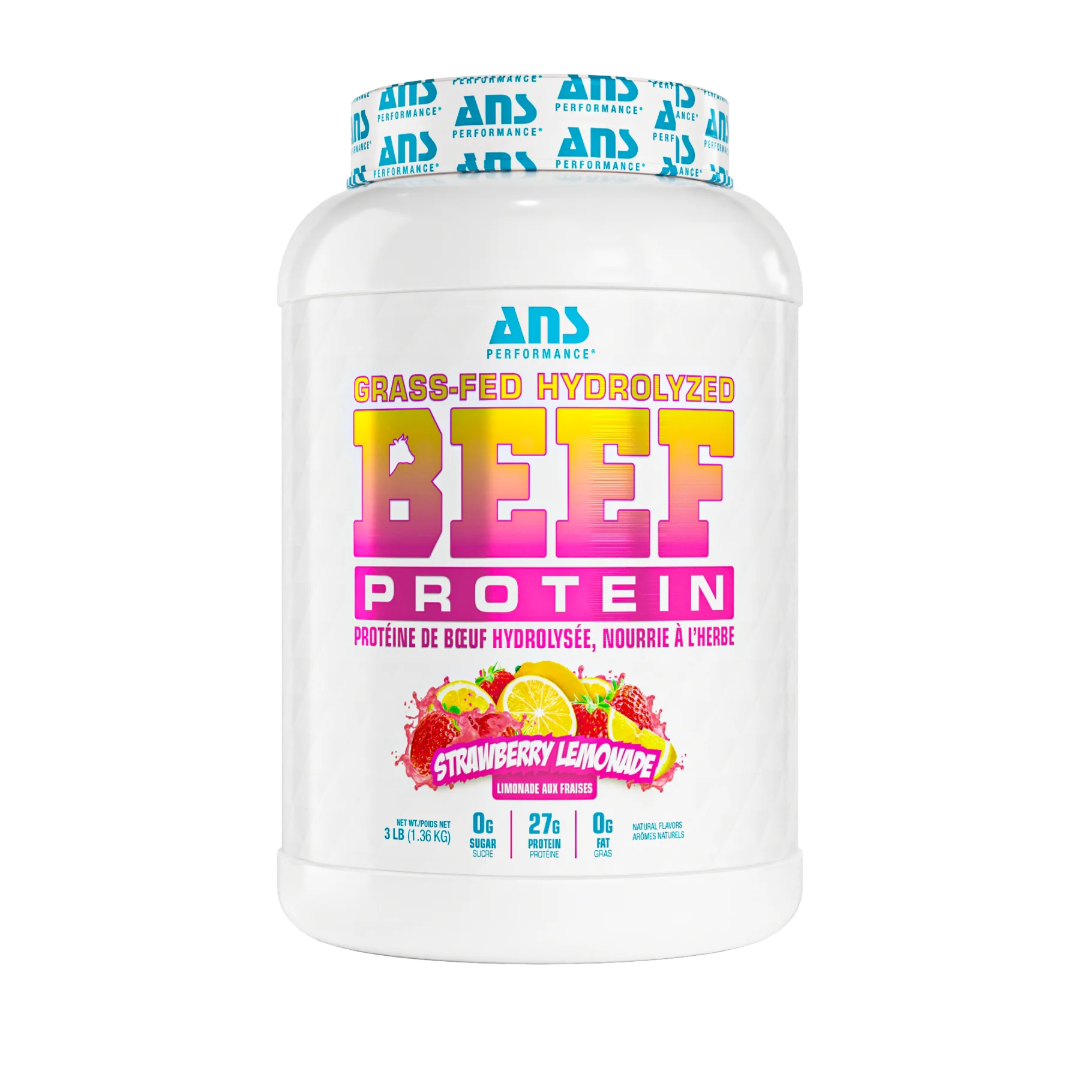 ANS Performance: BEEF Protein - Grass-Fed Hydrolyzed 3lbs