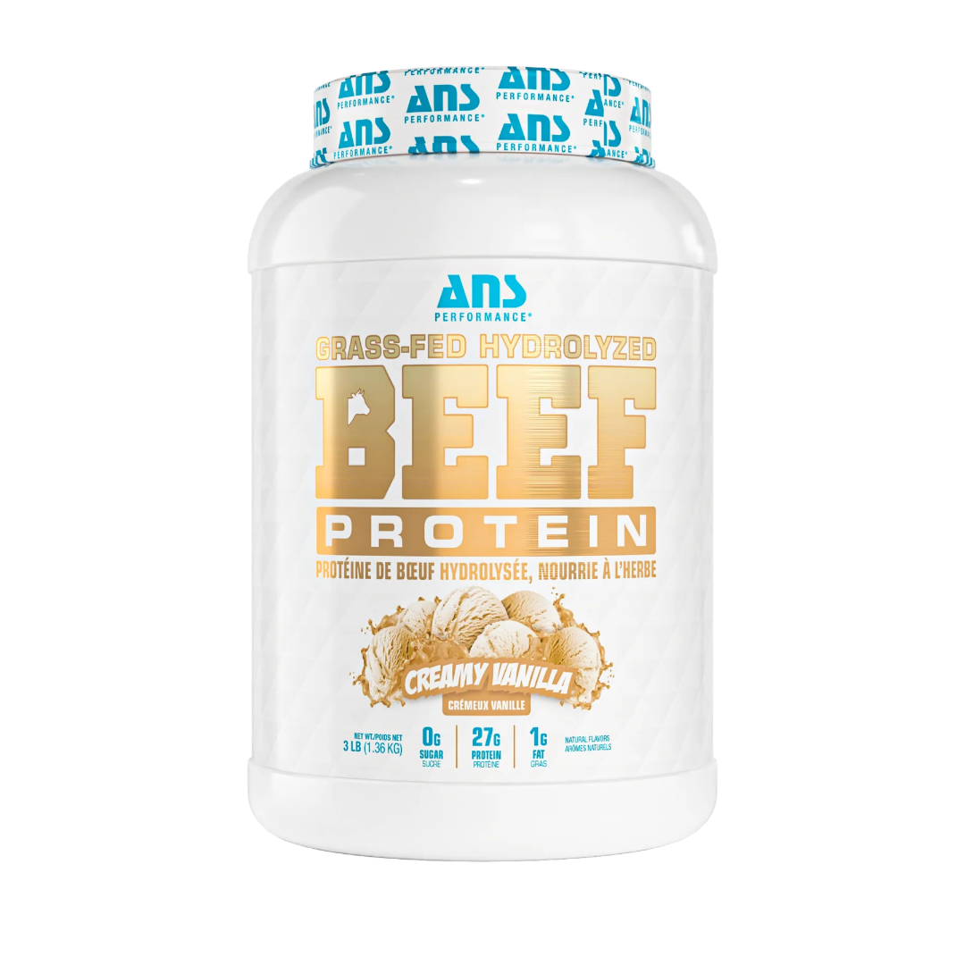 ANS Performance: BEEF Protein - Grass-Fed Hydrolyzed 3lbs
