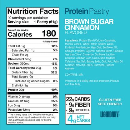 Legendary Foods: Protein Pastry Box of 10