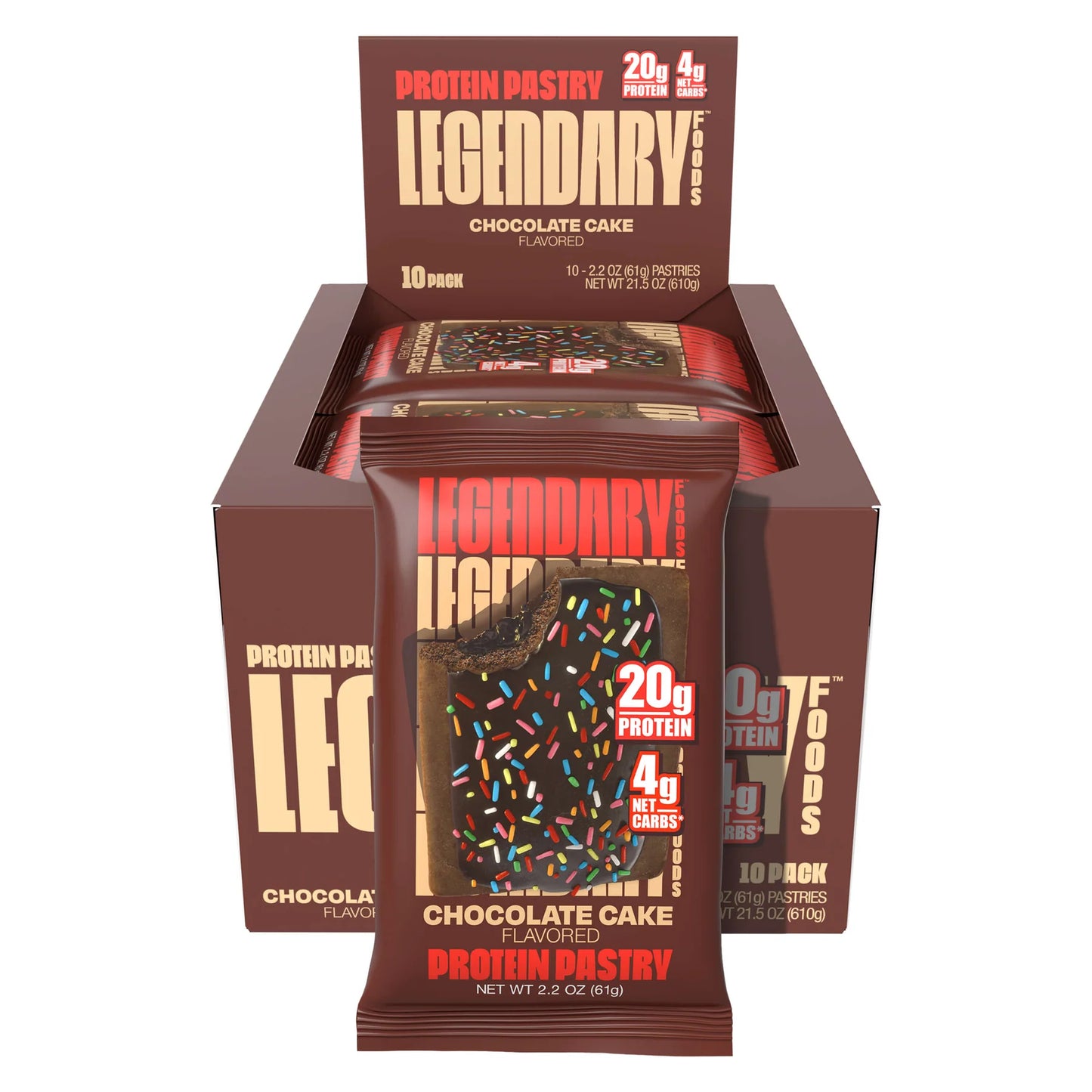 Legendary Foods: Protein Pastry Box of 10