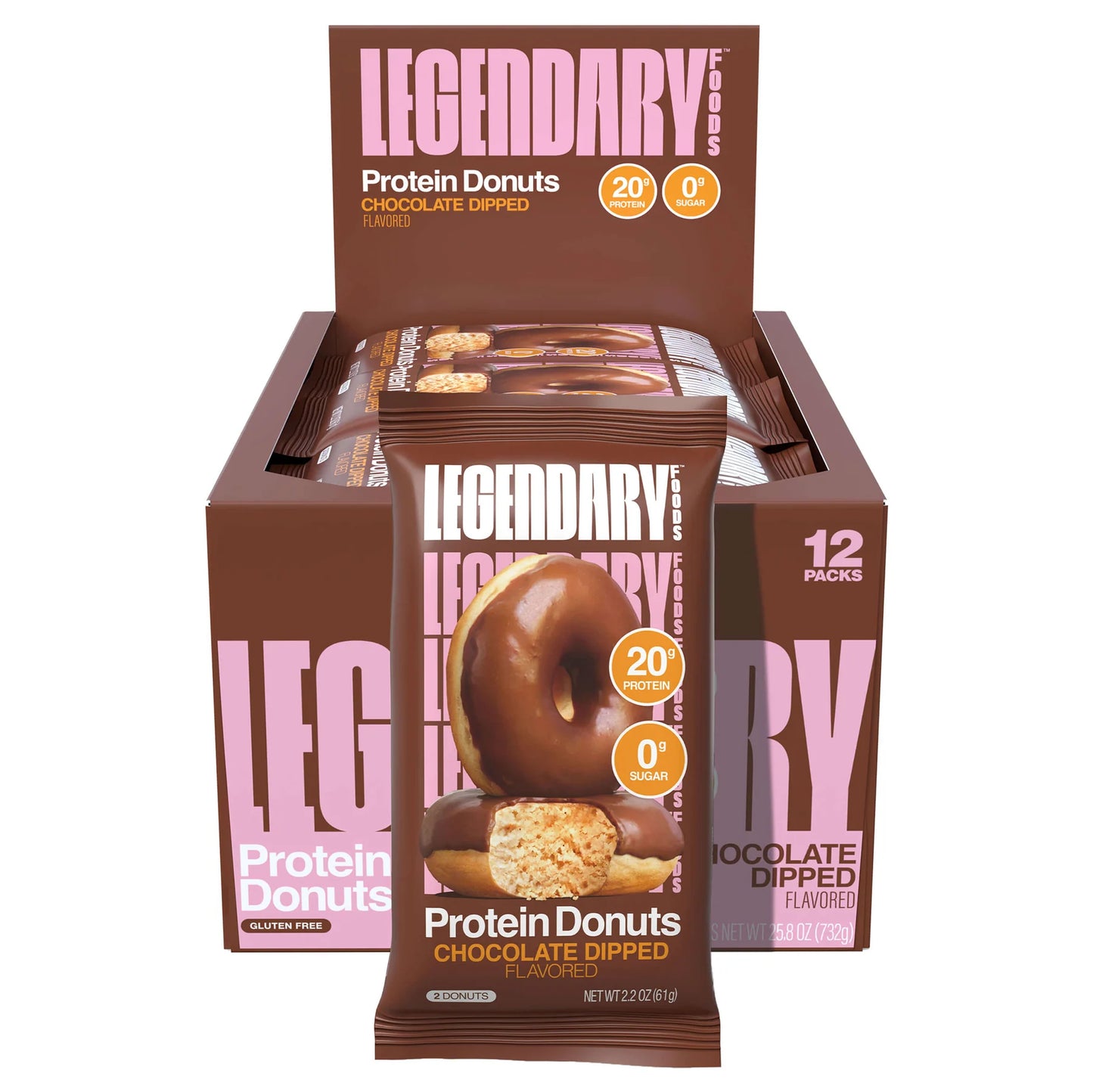 Legendary Foods: Protein Donuts Box of 12