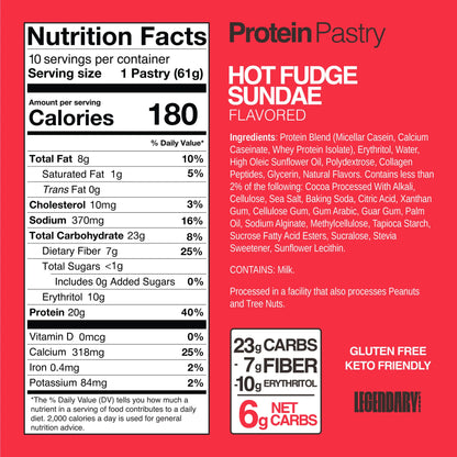 Legendary Foods: Protein Pastry Box of 10