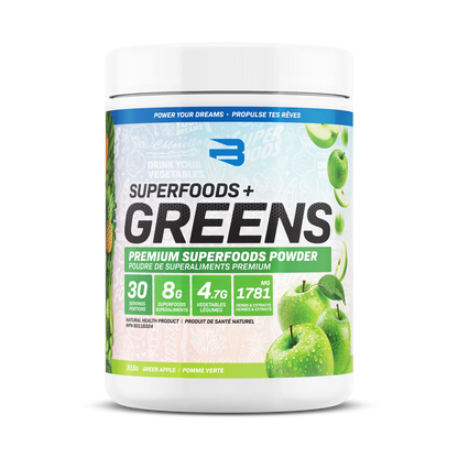Believe Supplements: Organic Greens 30 Servings