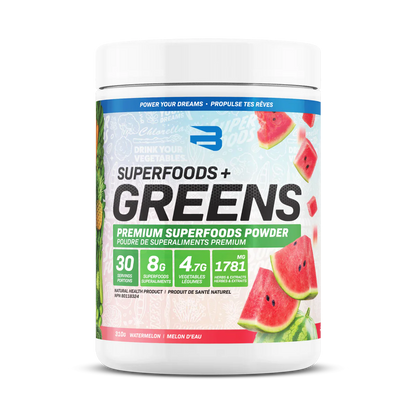 Believe Supplements: Organic Greens 30 Servings