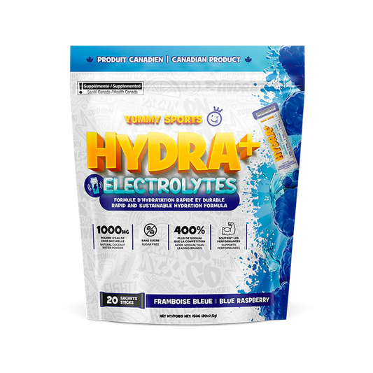 Yummy Sports: Hydra+ Electrolyte Bags 20 Sticks