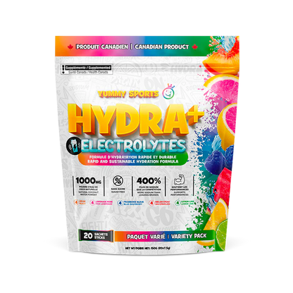 Yummy Sports: Hydra+ Electrolyte Bags 20 Sticks