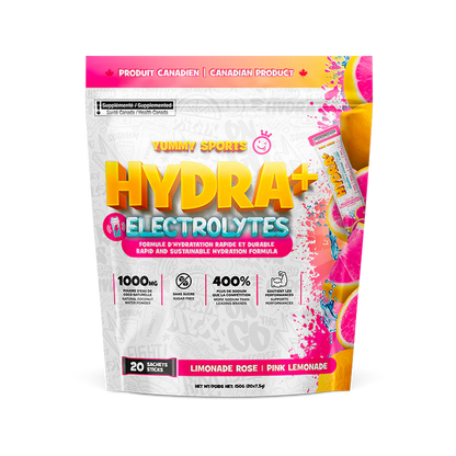 Yummy Sports: Hydra+ Electrolyte Bags 20 Sticks