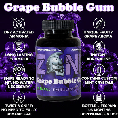 Zone: Smelling Salts Grape Bubble Gum