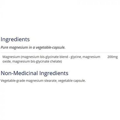 CanPrev: Magnesium Bi Glycinate 200 Gentle 120 Capsules